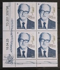 France Coin Daté Timbre N°
