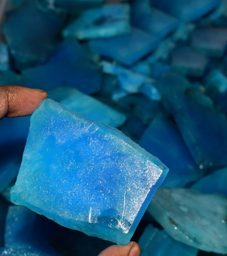 Naturel aqua bleu - naturel,