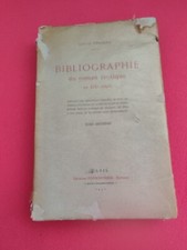 BIBLIOGRAPHIE DU ROMAN