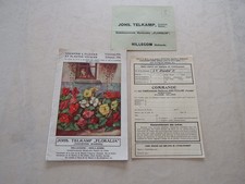 Ancien Catalogue Horticole