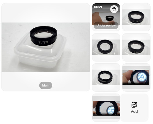 Objectif microscope nikon - objectif,