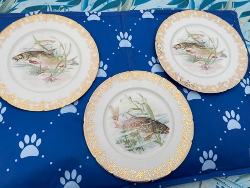 Lot assiettes en - de, 3