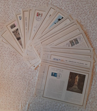 Lot Feuillets CEF 1973 année complète 43 documents type "offset" 