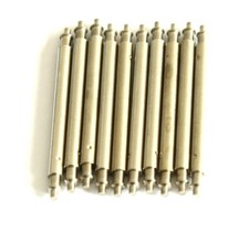 10 Barrettes, pompes pour bracelet de montre 20 mm - H2