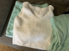 Ensemble 3 Pièces Pyjama Nuit Short Sweat Doudoune Taille M Neuf