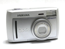 PENTAX OPTIO 33L APPAREIL PHOTO NUMERIQUE 3.2 MP FLASH ECRAN LCD ROTATIF 180°