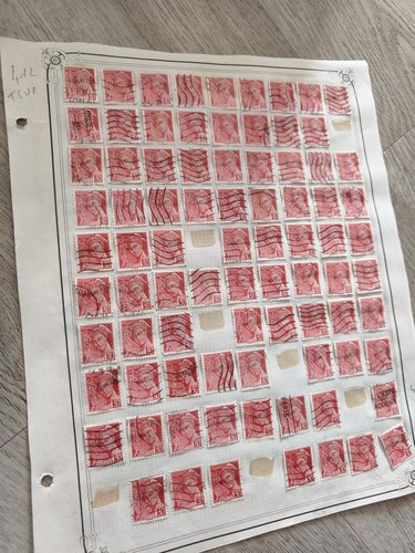 Gros lot anciens timbres