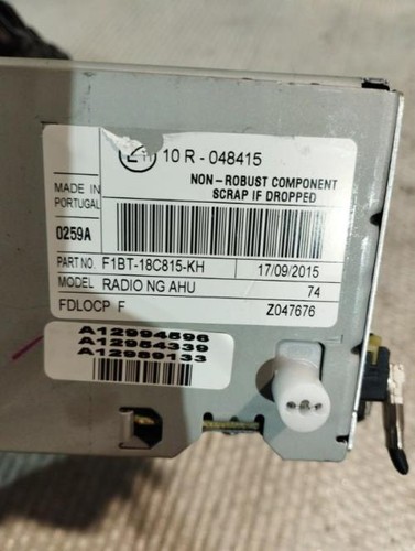 Autoradio origine ford focus - d'origine,
