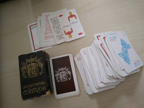 Ancien jeu cartes cointreau - ancien,
