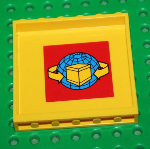 Mur jaune lego wall - lego,