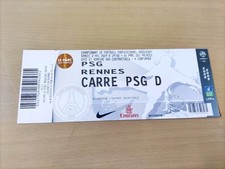 TICKET MATCH PSG - RENNES 2009