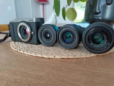 Appareil photo Panasonic Lumix GX80 Argent + 3 objectifs Excellent état