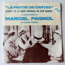 BOF // MARCEL PAGNOL "MARIUS"- La Partie de Cartes (1973) 7"/ 45T / SP (FR)  
