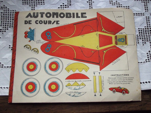 Ancien jouet maquette auto en - ancien,
