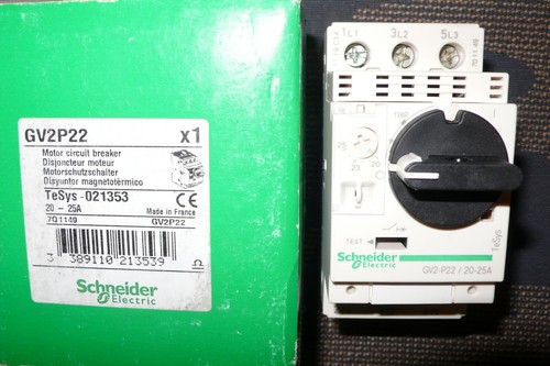Disjoncteur moteur triphase - disjoncteur,