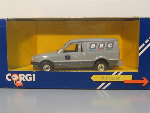Corgi c496 ford escort - ford, bbc