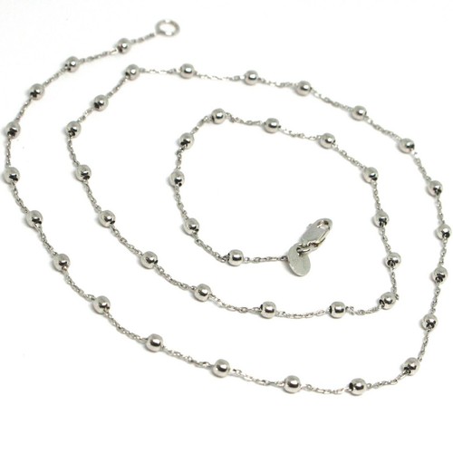 Chaîne blanc 750 - or,