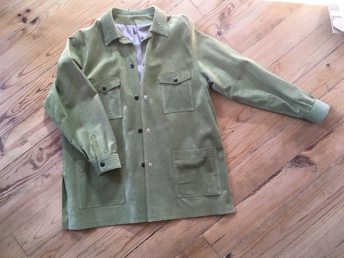 Veste cuir vintage - veste,