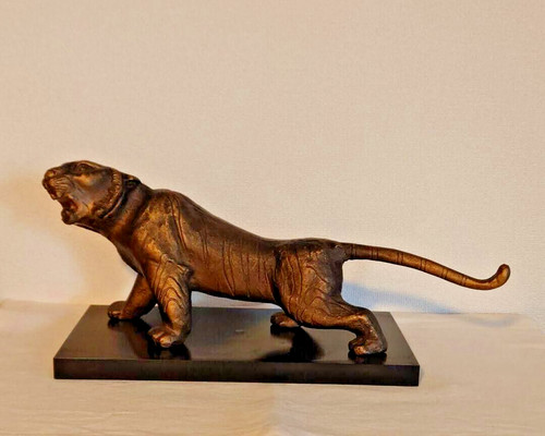 Ancienne statue bronze - en,
