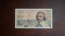 FRANCE BILLET 10NF sur 1000F