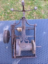 Tourne Broche A Contre Poid Mural Ancien 18 Eme