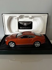 BENTLEY Continental GTC orange MINICHAMPS 1/18