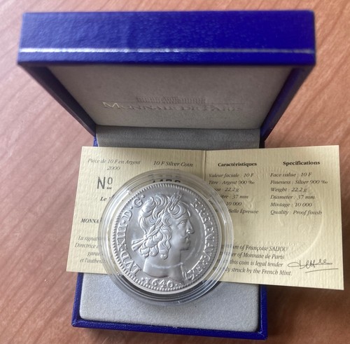 Rare coffret francs 2000 - coffret,