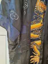 Old Fabrics asian kimono silk china textiles embroidered  peignoir soie brodé 