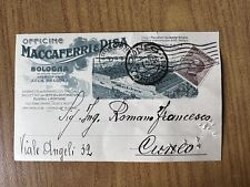 Carte Postale Publicité Officine Maccaferri Et Pise Bologne - Neuve 1927 Bf