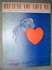 1949 BECAUSE YOU LOVE ME