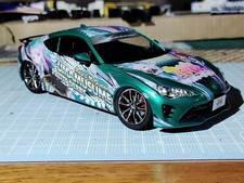 Voiture miniature finie Aoshima Itasha Uma Musume Toyota 86 échelle 1 24 Japo...
