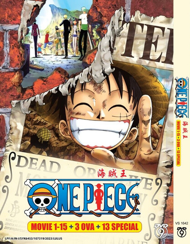Dvd one piece - one, 1-15+3
