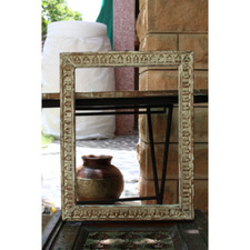 Artisanal Indien en Bois Cadre