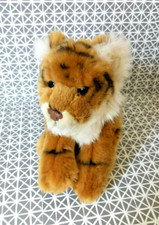 Peluche doudou tigre brun