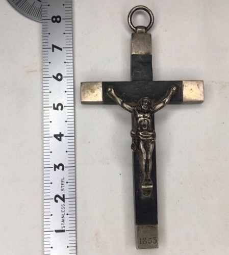 Croix crucifie 1853 - , argent