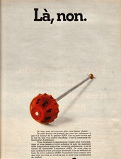 Publicité ancienne Auer bouchon radiateur 1970 issue de magazine