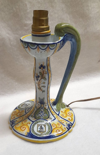 Ancien chandelier pied - chandelier, de