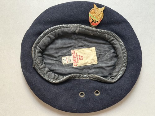 Béret noir insigne commando - béret,