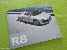 BROCHURE AUDI R8 SPYDER 2009 NEUVE GRAND FORMAT