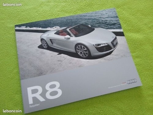 Brochure audi spyder - audi, r8