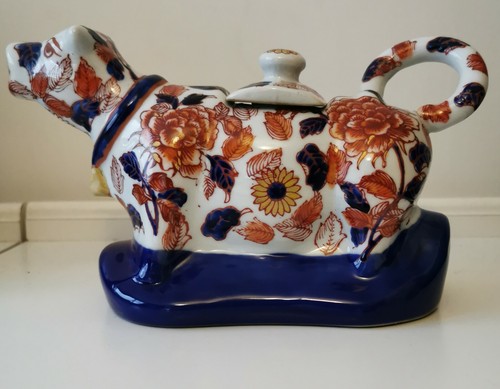 Chinese imari large cow - chinese,