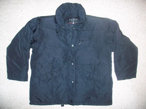 Men guess down winter puffer - down,