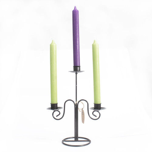 Bougeoir chandelier triple - chandelier,