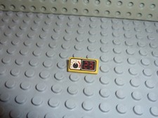 LEGO Tile 1 x 2 with Gauge and