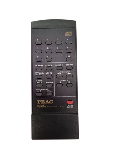 Original teac audio player - cd,
