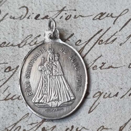 Pendentif médaille ancienne - médaille,