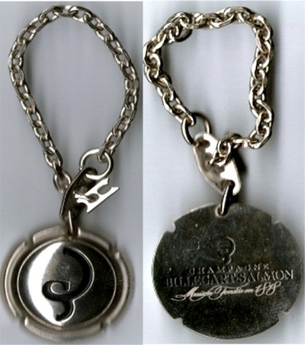 Porte clefs champagne