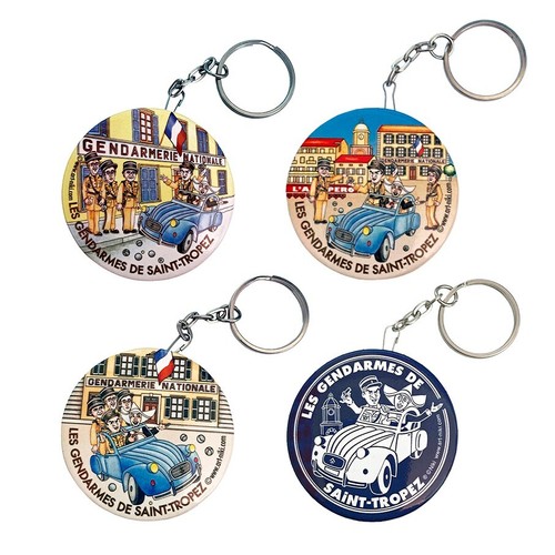 Décapsuleur porte clés les - 4,
