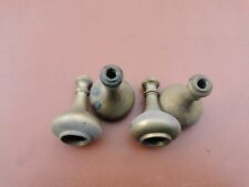 4 glands rideaux laiton ancien 6 cm