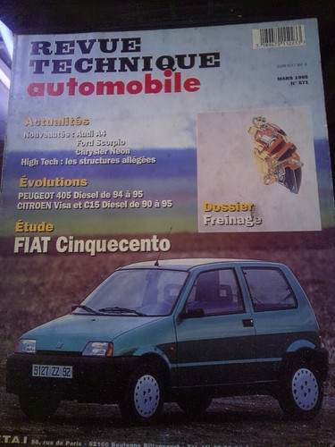 Revue technique automobile - revue,